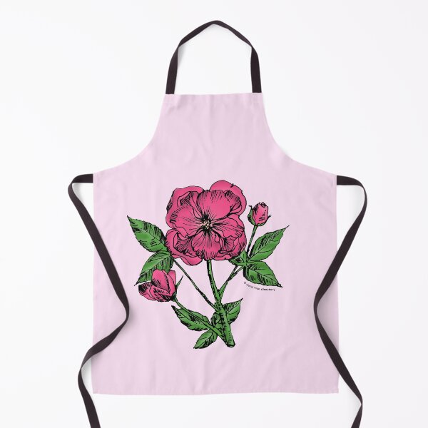 Item preview, Mid Pink Pompon Rose Bloom Semi-Double 8-15 Petals In 2 Rows designed and sold by Rachael Taylor.