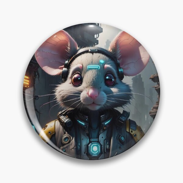Item preview, Cyberpunk Mouse designed and sold by Marcicev-Bojan.