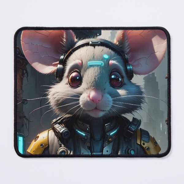 Item preview, Cyberpunk Mouse designed and sold by Marcicev-Bojan.