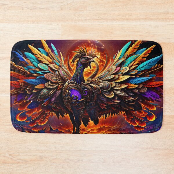 Item preview, Hallucinatory illustration of a Wild Turkey, designed and sold by Moriarty's Digital Visions.