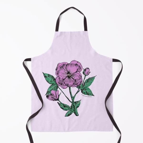 Item preview, Purple Pompon Rose Bloom Semi-Double 8-15 Petals In 2 Rows designed and sold by Rachael Taylor.