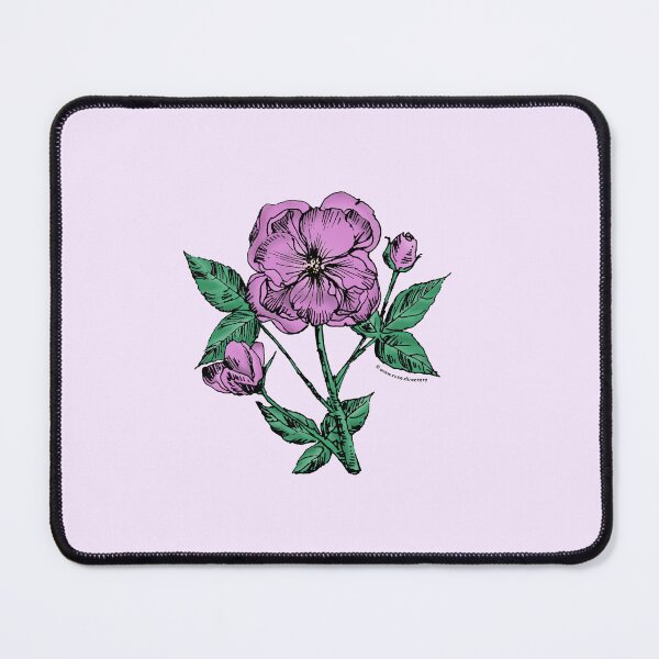 Item preview, Purple Pompon Rose Bloom Semi-Double 8-15 Petals In 2 Rows designed and sold by Rachael Taylor.