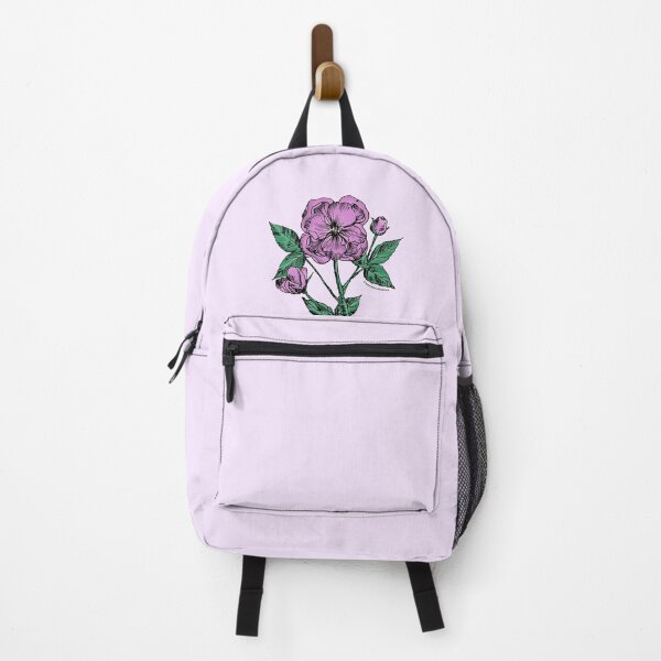 Item preview, Purple Pompon Rose Bloom Semi-Double 8-15 Petals In 2 Rows designed and sold by Rachael Taylor.