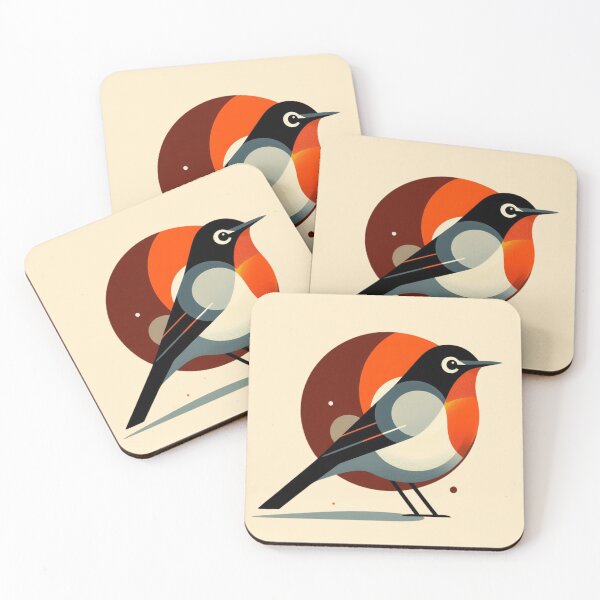 Item preview, Abstract, Minimalist American Robin designed and sold by Gaborai.