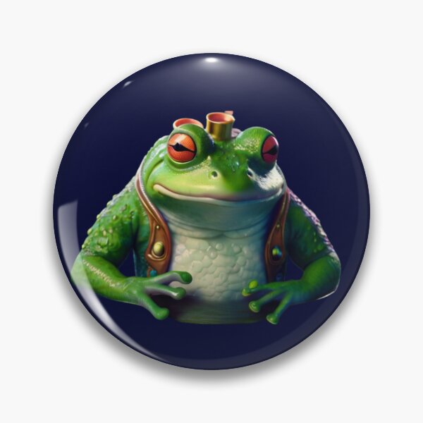 Item preview, Croak-Worthy Chic: Eye-Catching Frog Tee designed and sold by DunuStore.