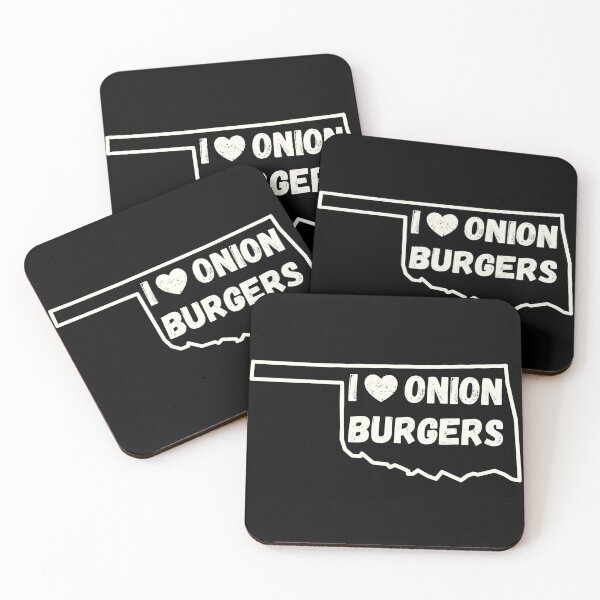 Item preview, I Love Onion Burgers Oklahoma Food designed and sold by TKsTees.