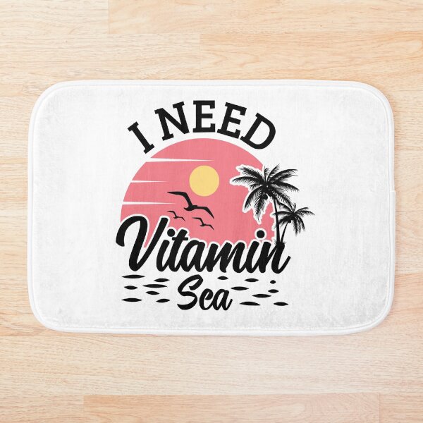 Item preview, Necesito vitamina mar verano designed and sold by ShopMaxiDesigns.