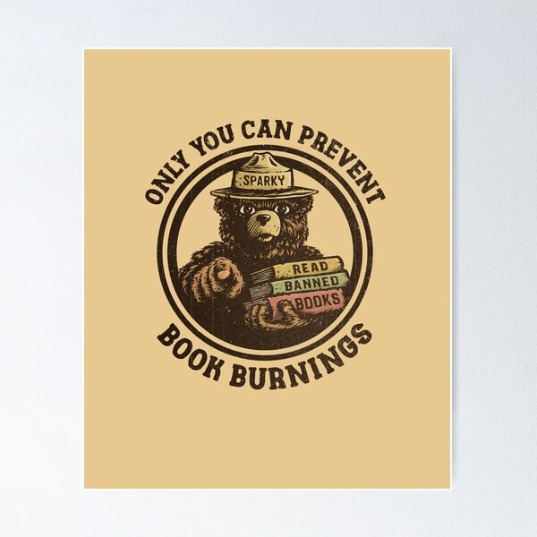 Item preview, Only You Can Prevent Book Burnings designed and sold by kg07.