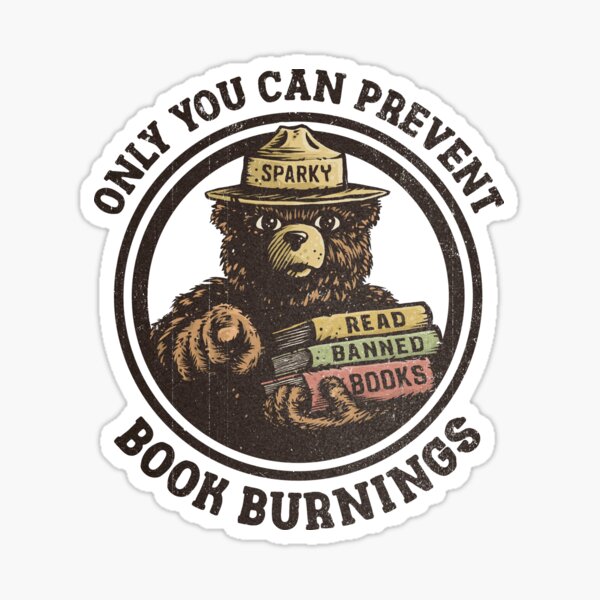 Item preview, Only You Can Prevent Book Burnings designed and sold by kg07.
