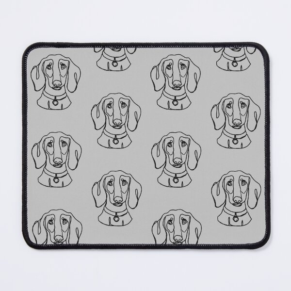 Item preview, Dachshund One Line Art designed and sold by DrawesomeStudio.