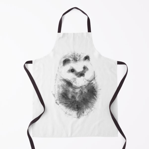 Item preview, hedgehog sitting in black and white charcoal designed and sold by s-flo-art.