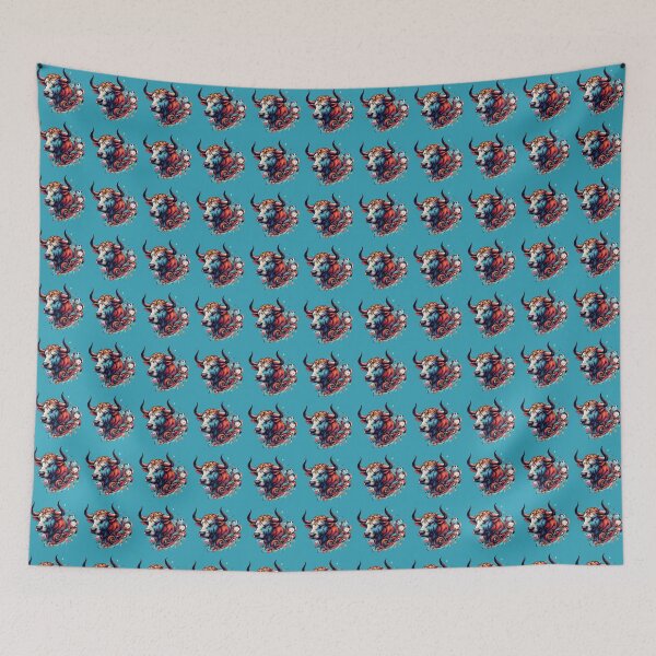 Item preview, Strong, colorful and stylish bull designed and sold by Marcoshop10.