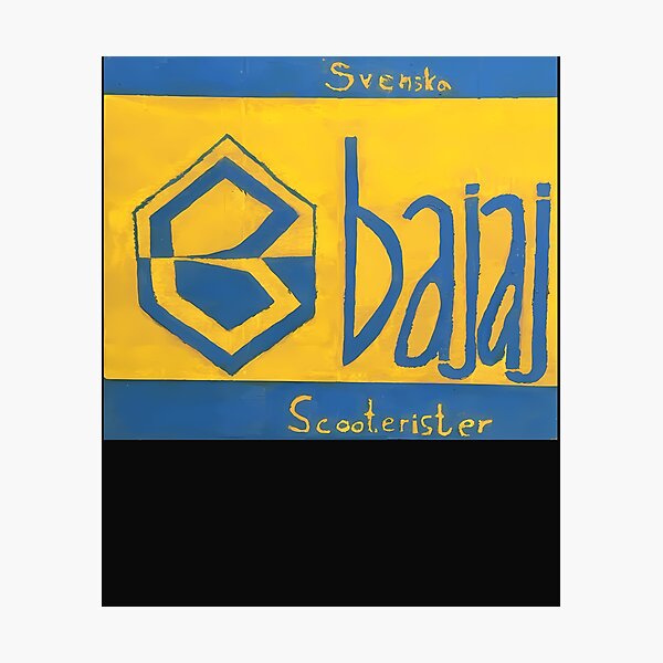 Item preview,  Logo Of The Swedish Bajaj Scooterists Handmade designed and sold by AliciaLBlum.