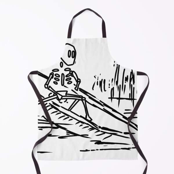 Item preview, #027 Skeleton Canoeing designed and sold by Jasmine Froley.