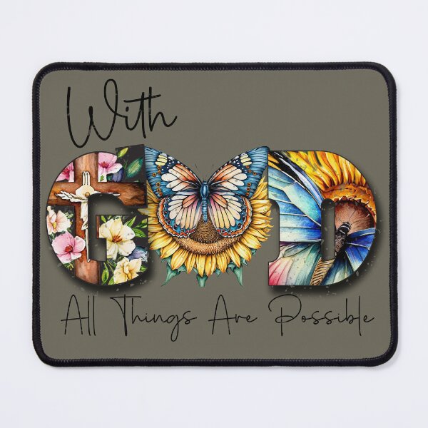 Item preview, With God All things are possible designed and sold by WideIsTheGate.