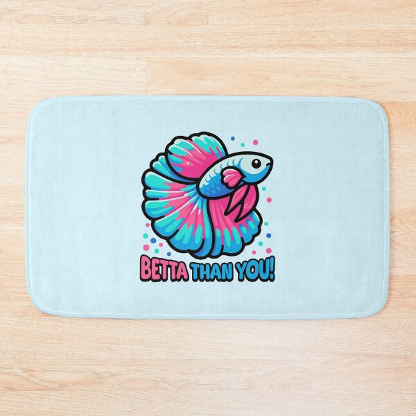 Item preview, Betta Than You! Cute Betta Fish Pun designed and sold by PMCreative.