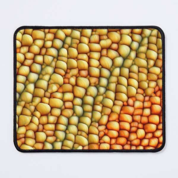 Item preview, fantasy pattern yellow colorful circles lines surfaces corn kernel designed and sold by G-M-Designs.