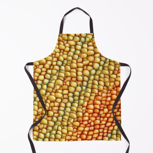 Item preview, fantasy pattern yellow colorful circles lines surfaces corn kernel designed and sold by G-M-Designs.