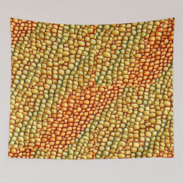 Item preview, fantasy pattern yellow colorful circles lines surfaces corn kernel designed and sold by G-M-Designs.