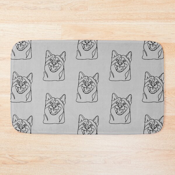 Item preview, Husky Shiba One Line Art designed and sold by DrawesomeStudio.