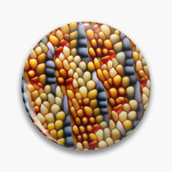Item preview, fantasy pattern yellow colorful circles lines surfaces corn kernel designed and sold by G-M-Designs.