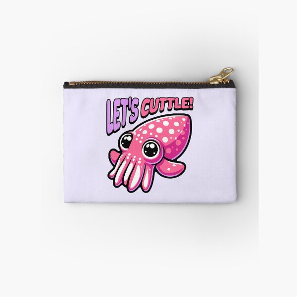 Item preview, Let's Cuttle! Cute Cuttle Fish Pun designed and sold by PMCreative.