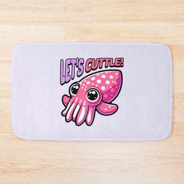 Item preview, Let's Cuttle! Cute Cuttle Fish Pun designed and sold by PMCreative.