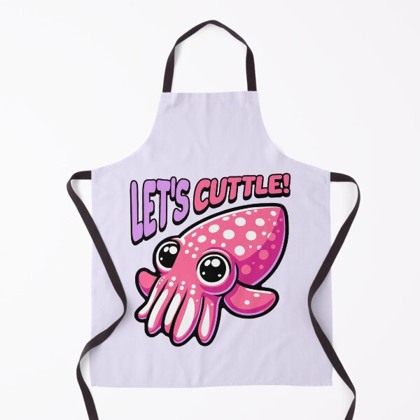 Item preview, Let's Cuttle! Cute Cuttle Fish Pun designed and sold by PMCreative.