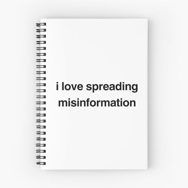 Item preview, copy of i love spreading misinformation designed and sold by p0lk4.