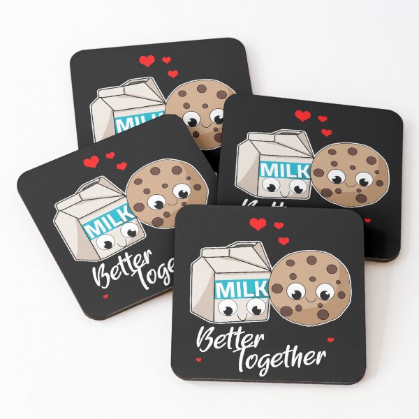 Item preview, Better together - Milk and Cookie love Couple designed and sold by FoxyS.