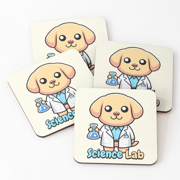 Item preview, Science Lab Cute Science Dog Pun designed and sold by PMCreative.