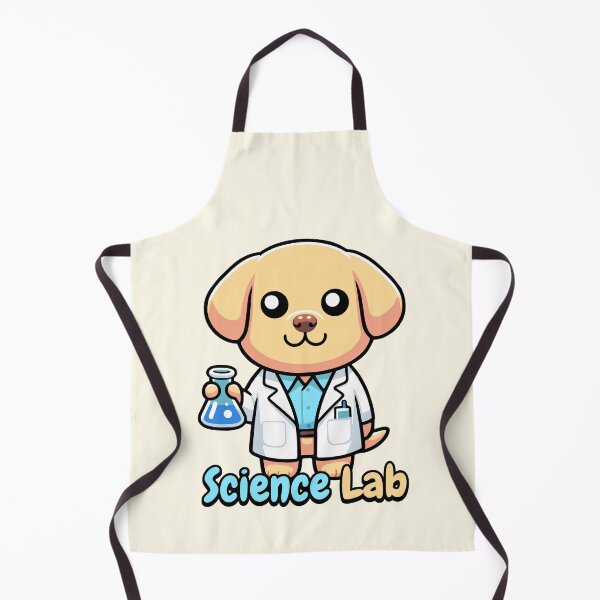 Item preview, Science Lab Cute Science Dog Pun designed and sold by PMCreative.