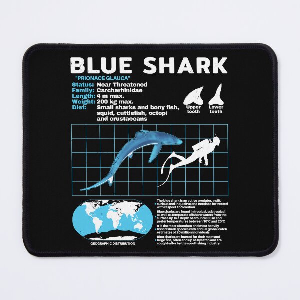 Item preview, Blue Shark Datasheet designed and sold by NicGrayGraphic.