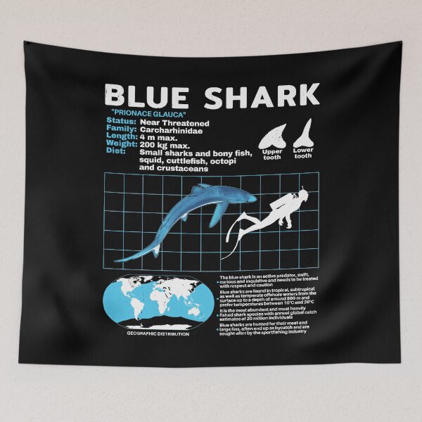 Item preview, Blue Shark Datasheet designed and sold by NicGrayGraphic.