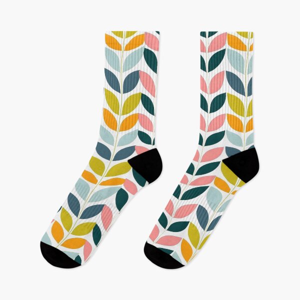 Item preview, Colorful Leaves Pattern designed and sold by ArtbyAiGallery.