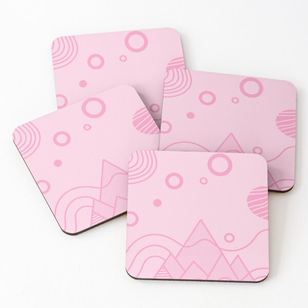 Item preview, Pink doddle line pattern designed and sold by Chirayu1111.