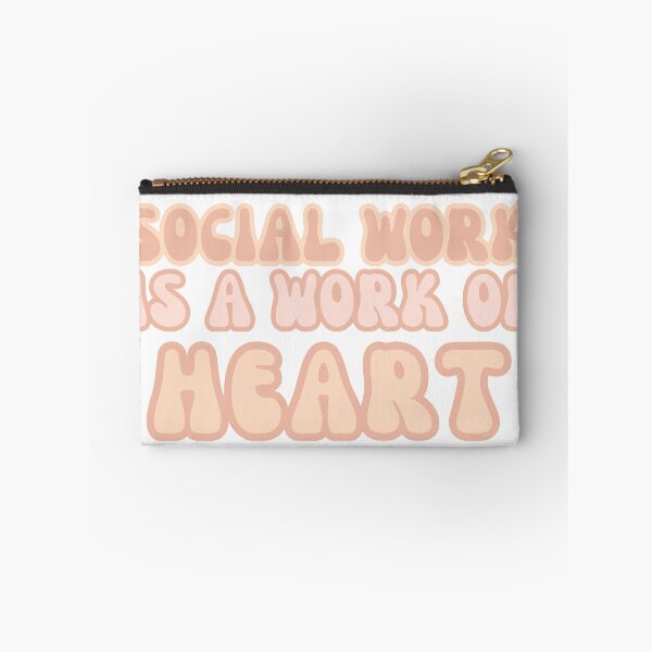 Item preview, Social Work is a Work of Heart designed and sold by EmRoseBoise.