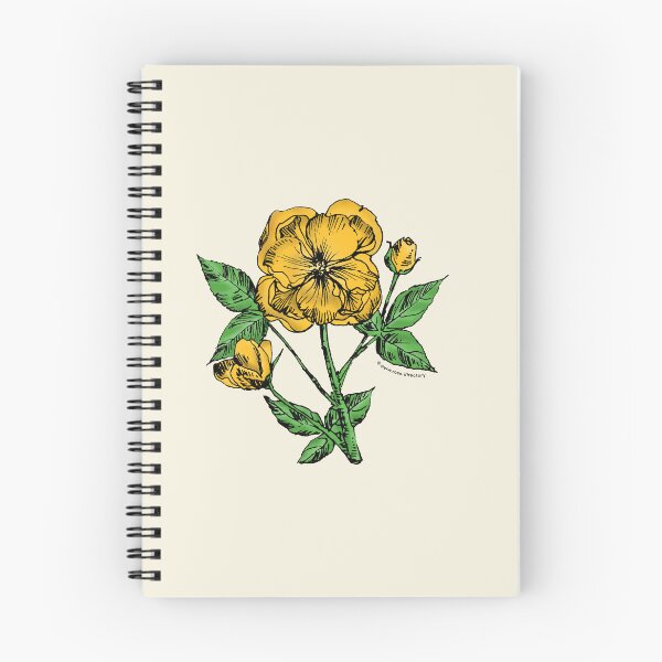 Item preview, Yellow Pompon Rose Bloom Semi-Double 8-15 Petals In 2 Rows designed and sold by Rachael Taylor.