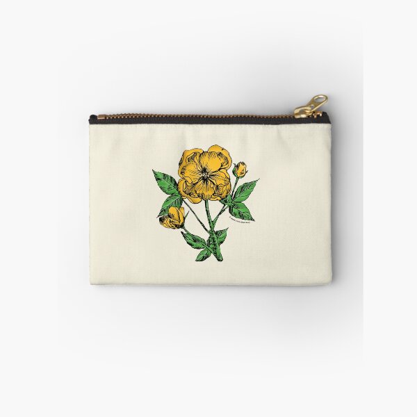 Item preview, Yellow Pompon Rose Bloom Semi-Double 8-15 Petals In 2 Rows designed and sold by Rachael Taylor.