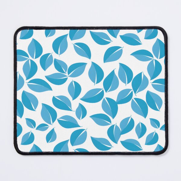 Item preview, Blue Leaves Pattern designed and sold by ArtbyAiGallery.