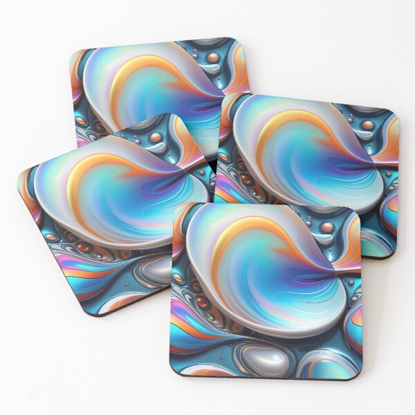 Item preview, Abstract Nacre Pearlshine Pattern designed and sold by TheArtOfPat.