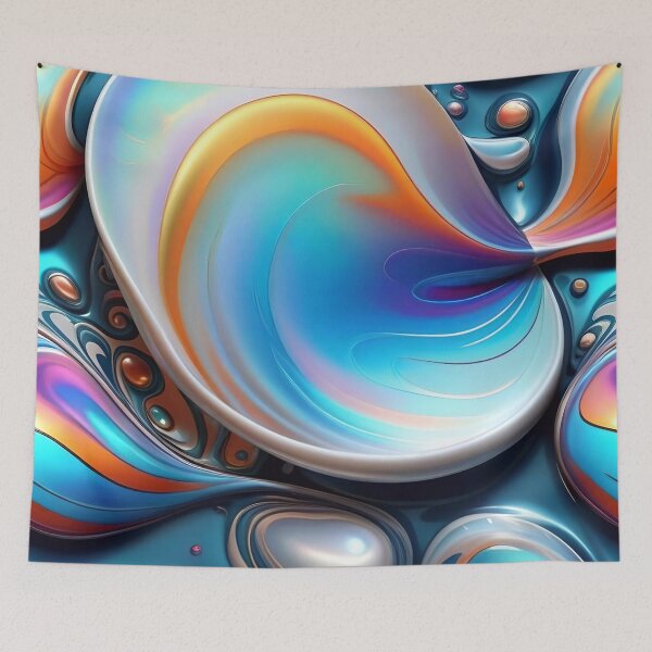 Item preview, Abstract Nacre Pearlshine Pattern designed and sold by TheArtOfPat.