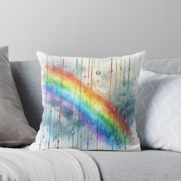 Item preview, Rainbow raindrops designed and sold by Vkinsify.