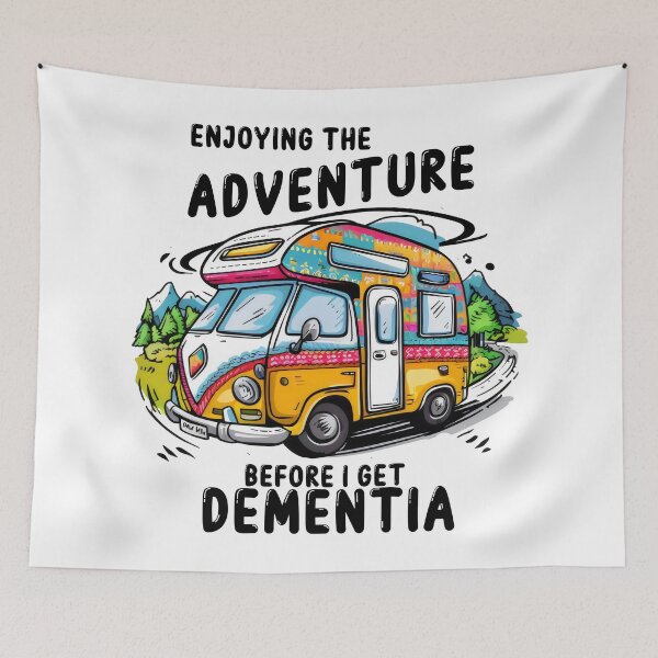 Item preview, Enjoying The Adventure Before I Get Dementia designed and sold by REAL IRISH GIFTS.