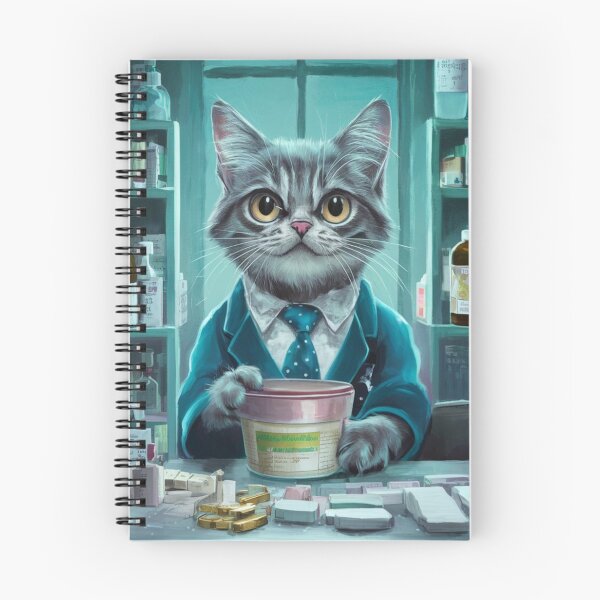 Item preview, Pharmacy school - pharmacy cat designed and sold by Gkate-art.