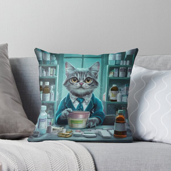 Item preview, Pharmacy school - pharmacy cat designed and sold by Gkate-art.