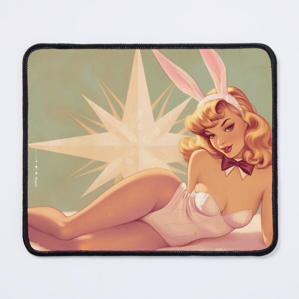 Item preview, Easter Bunny Costume Modern Gil Elgren Pin Up Art designed and sold by theniteflix.