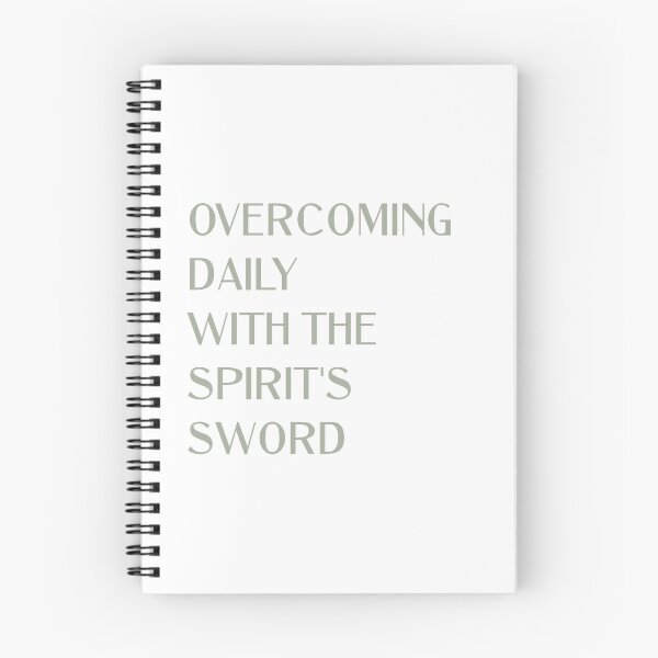 Item preview, Overcoming Daily with the Spirit's Sword designed and sold by maple-rose.