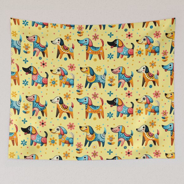 Item preview, Dogs pattern  designed and sold by LuppyShop.