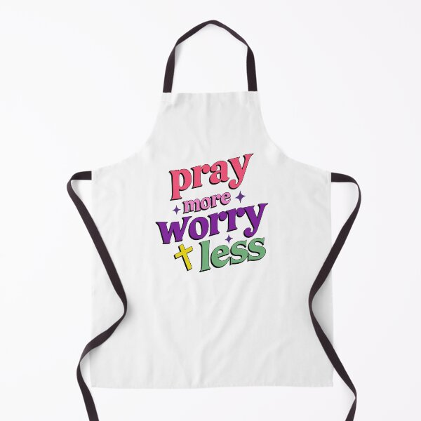 Item preview, Pray more worry less designed and sold by WideIsTheGate.